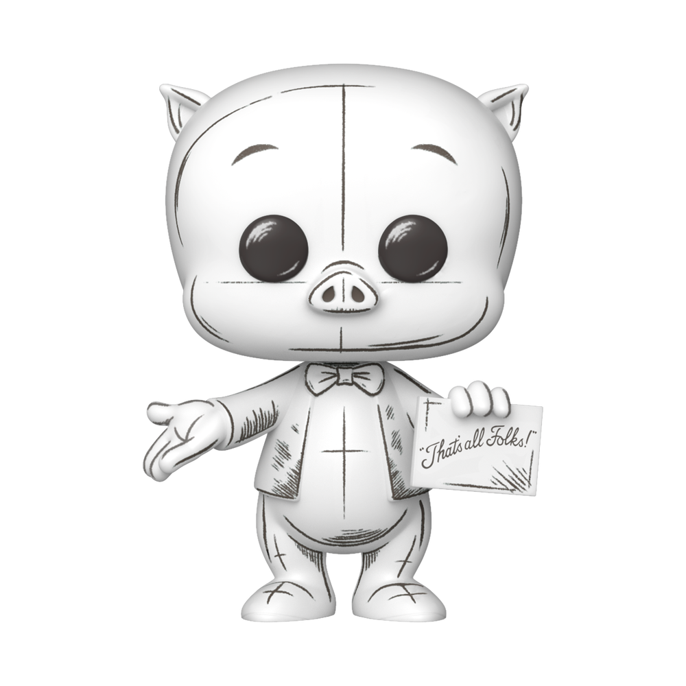 Pop! Porky Pig (Sketched Deco)